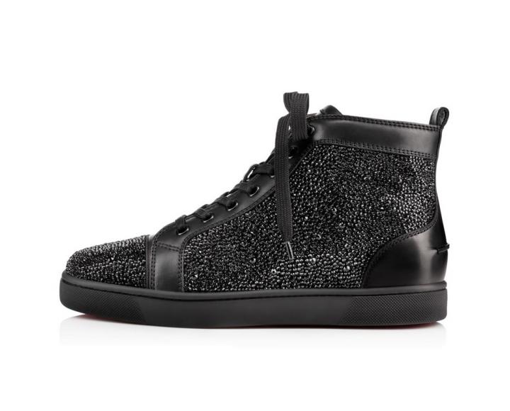 basket louboutin strass